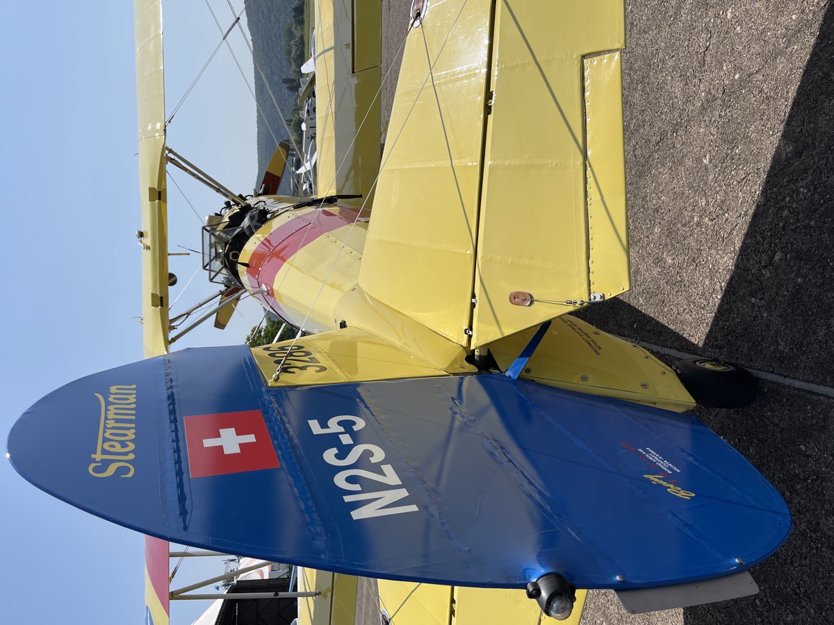 HB-RBB Boeing Stearman